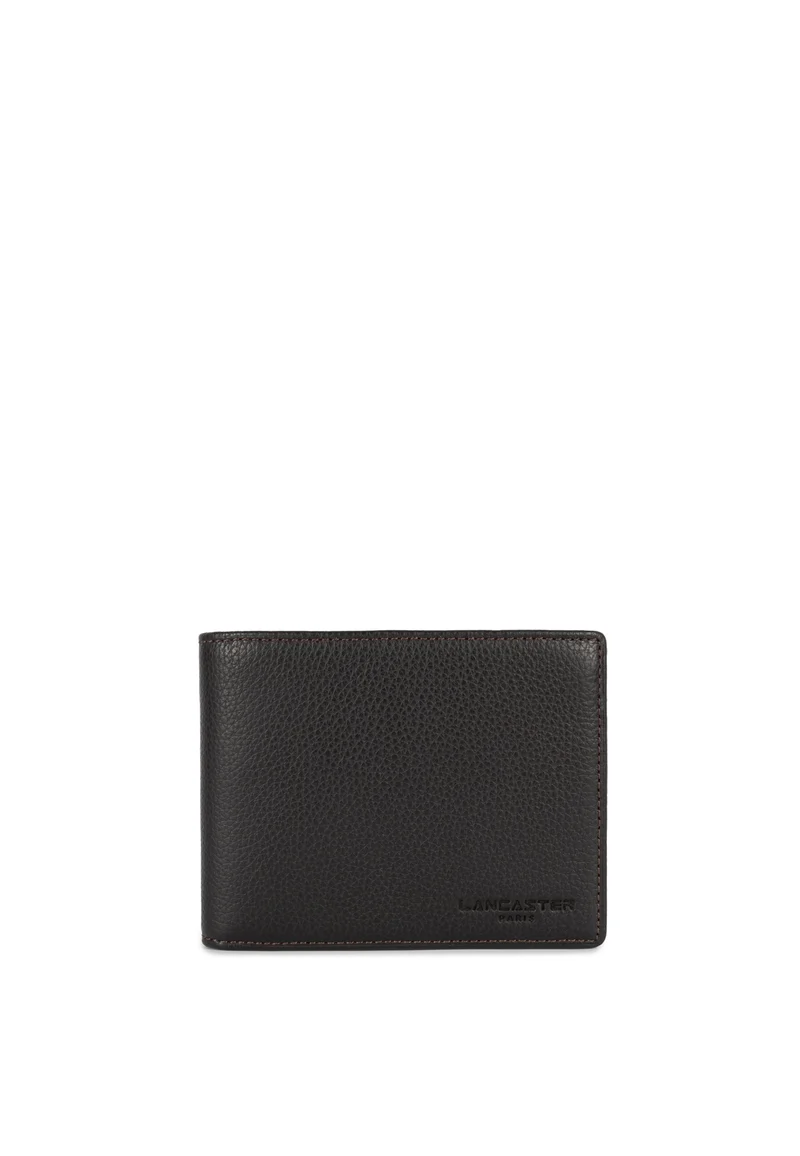 Lancaster Porte-cartes Pliée L Milano Gentlemen Cuir Marron