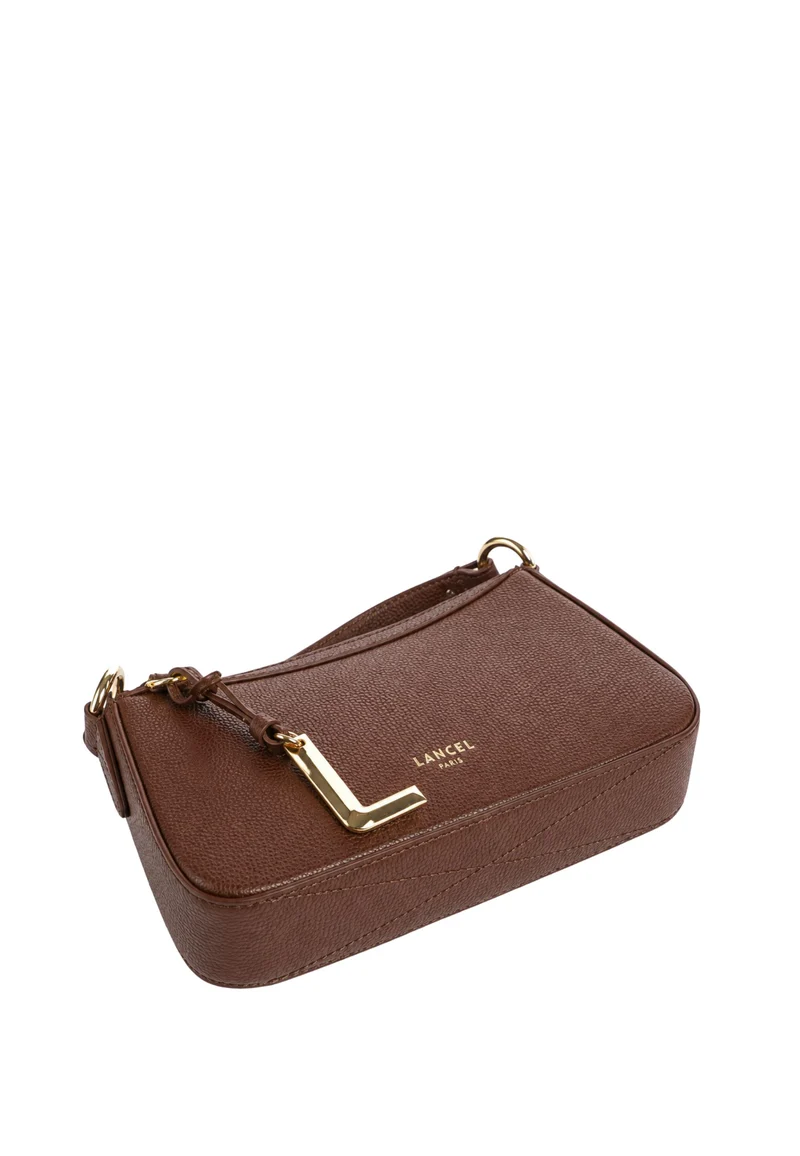 Lancel Faubourg Mini Sac Bandoulière Zippé Noix De Coco