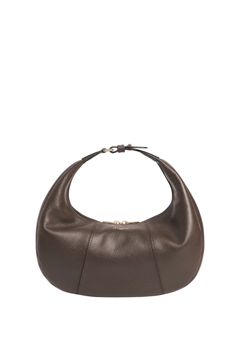 Le Tanneur Petit Sac hobo Juliette Marron Arabica