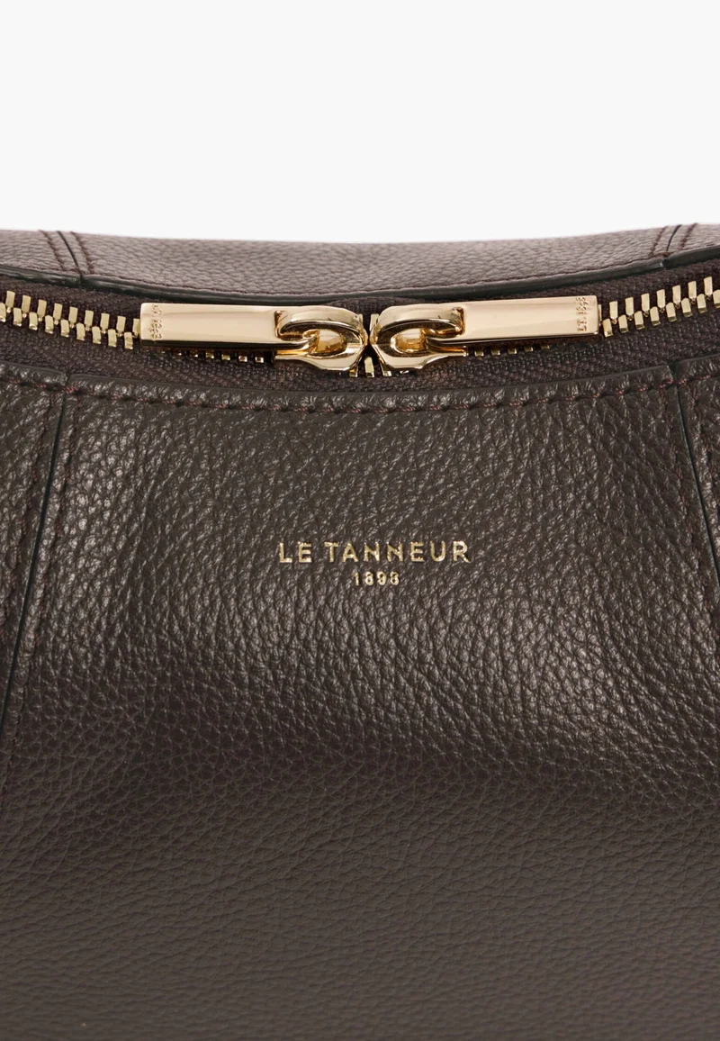 Le Tanneur Petit Sac hobo Juliette Marron Arabica