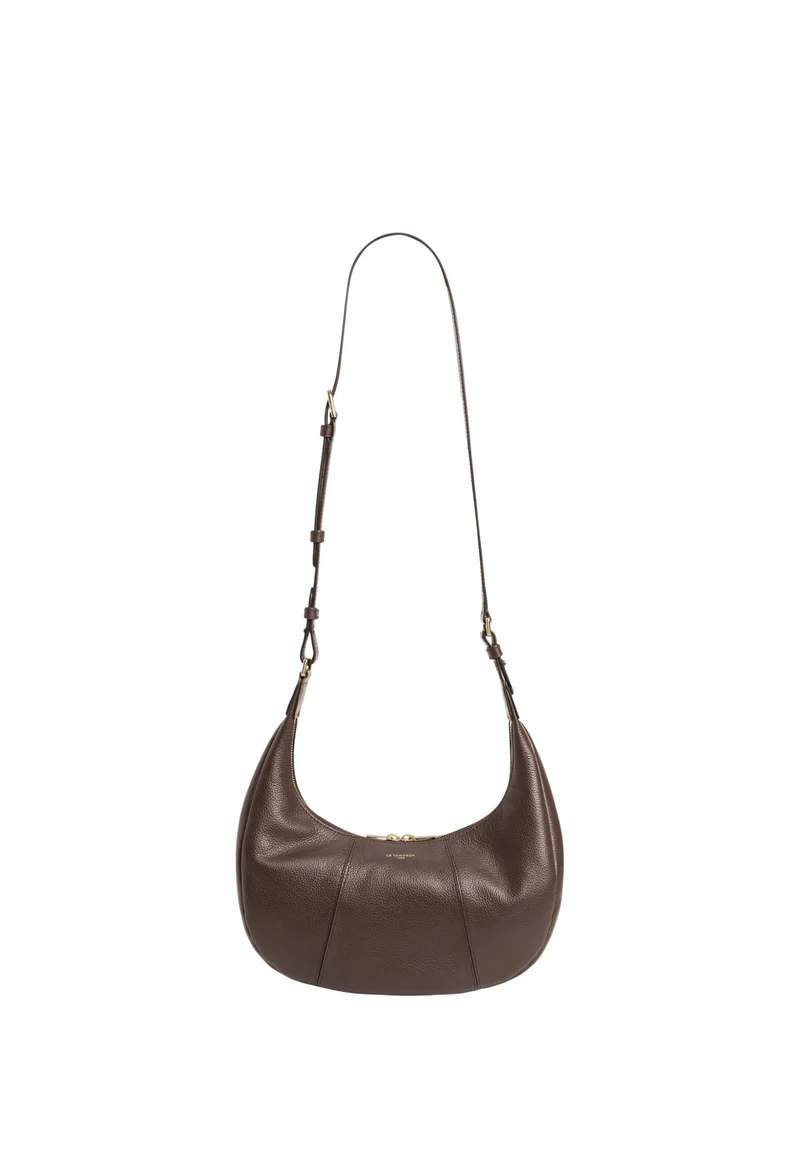 Le Tanneur Petit Sac hobo Juliette Marron Arabica