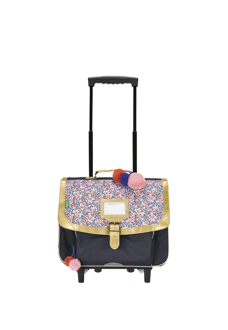 Tann's Cartable Trolley 38 cm Les Fantaisies Antonia Bleu