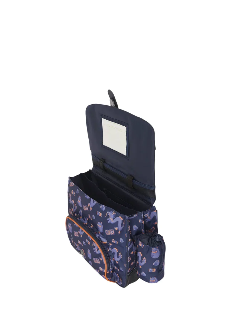 Tann's Cartable 38 cm poche gourde Adam Bleu