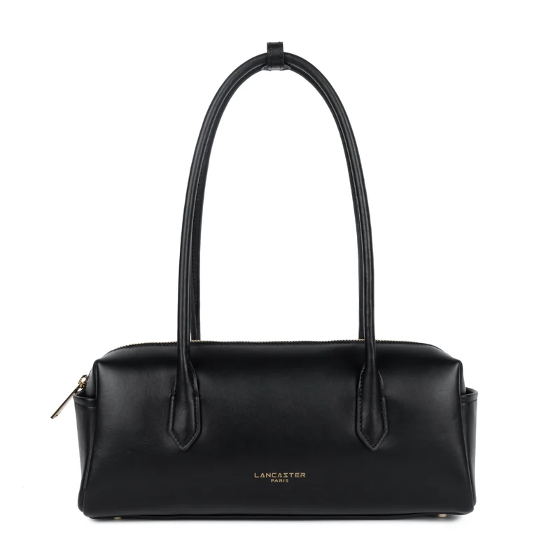 Lancaster Sac trotteur Zippé Donna Cube Noir