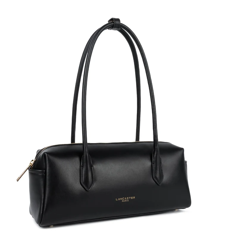 Lancaster Sac trotteur Zippé Donna Cube Noir