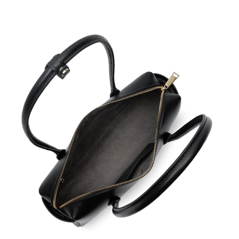 Lancaster Sac trotteur Zippé Donna Cube Noir