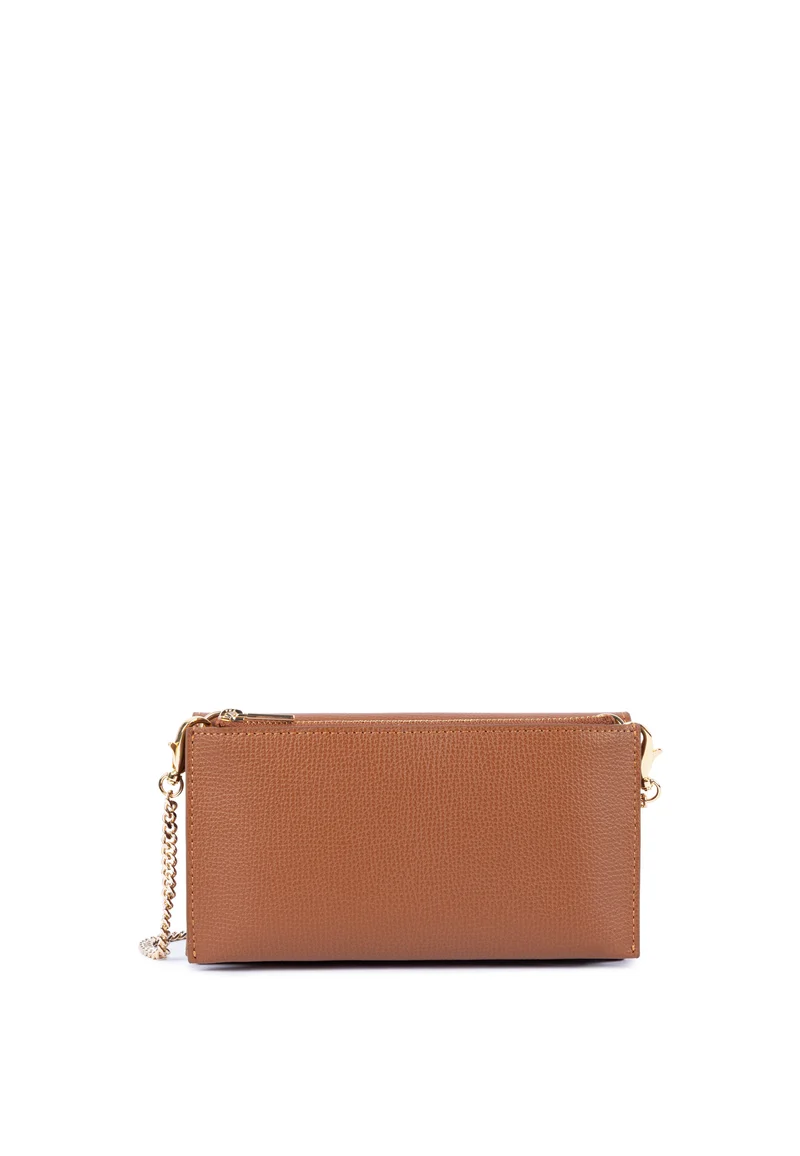 Lancaster Pochette A rabat avec pression Sierra PM Camel