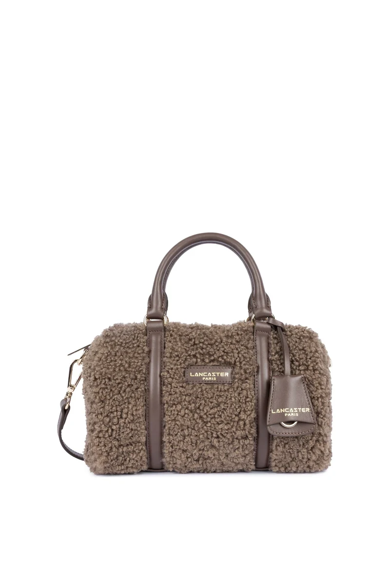 Lancaster Sac polochon Zippé M Moumoute Marron