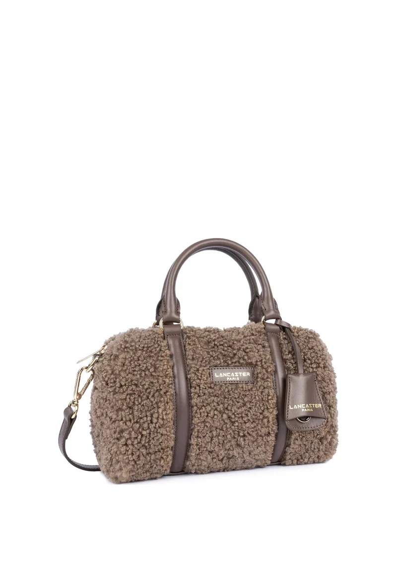 Lancaster Sac polochon Zippé M Moumoute Marron