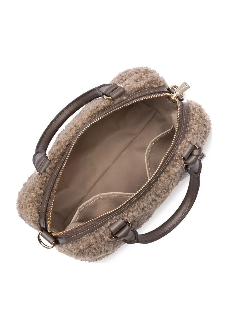 Lancaster Sac polochon Zippé M Moumoute Marron