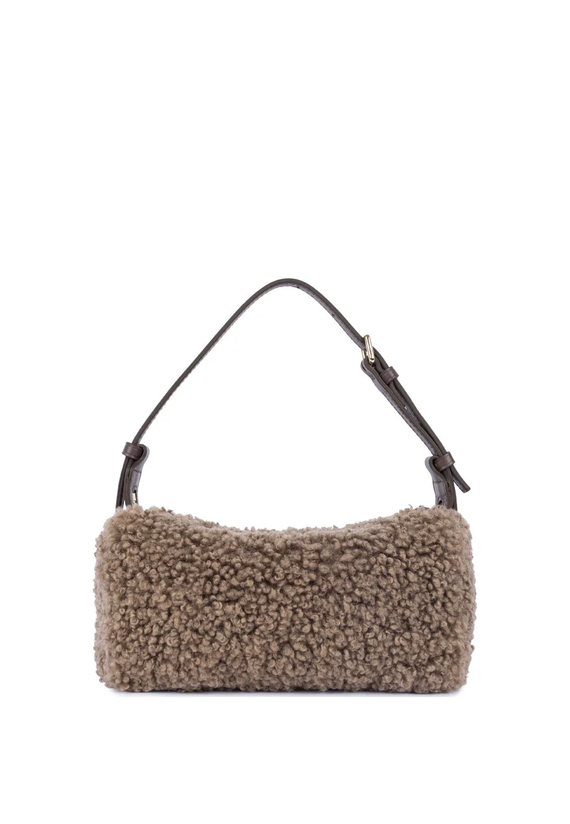 Lancaster Sac rectangle Zippé S Moumoute Marron