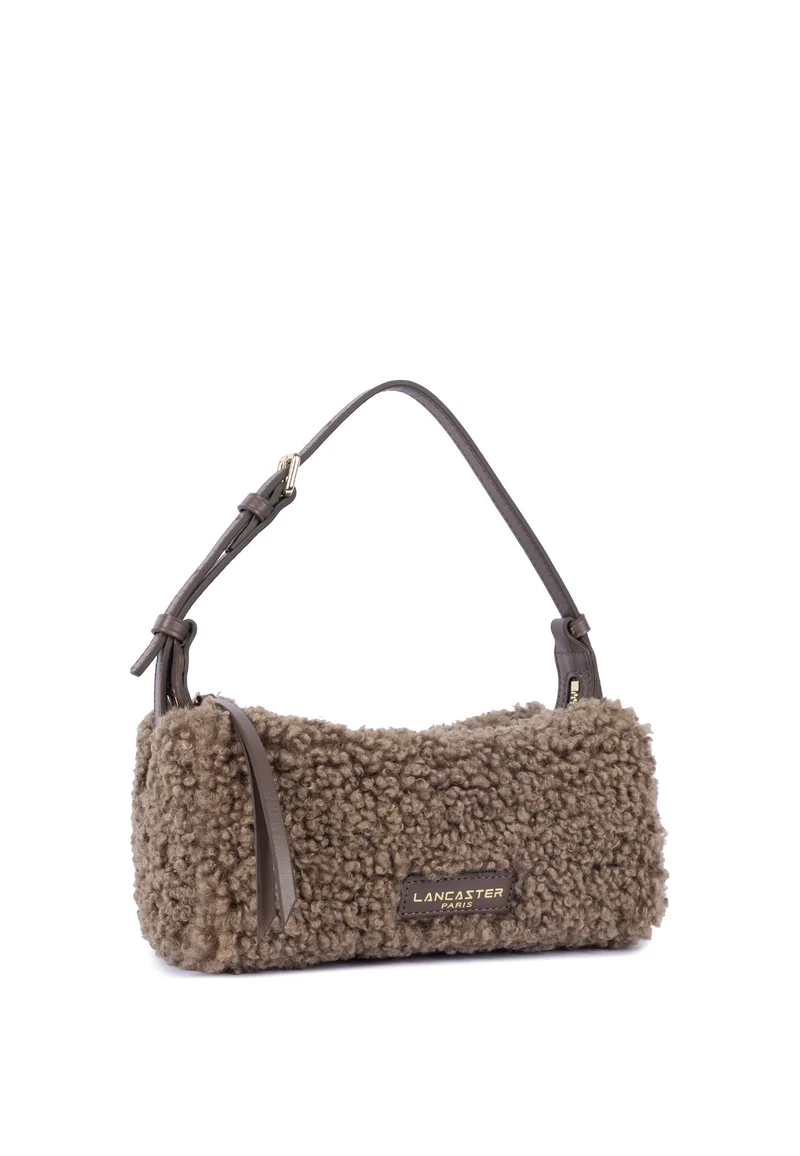 Lancaster Sac rectangle Zippé S Moumoute Marron