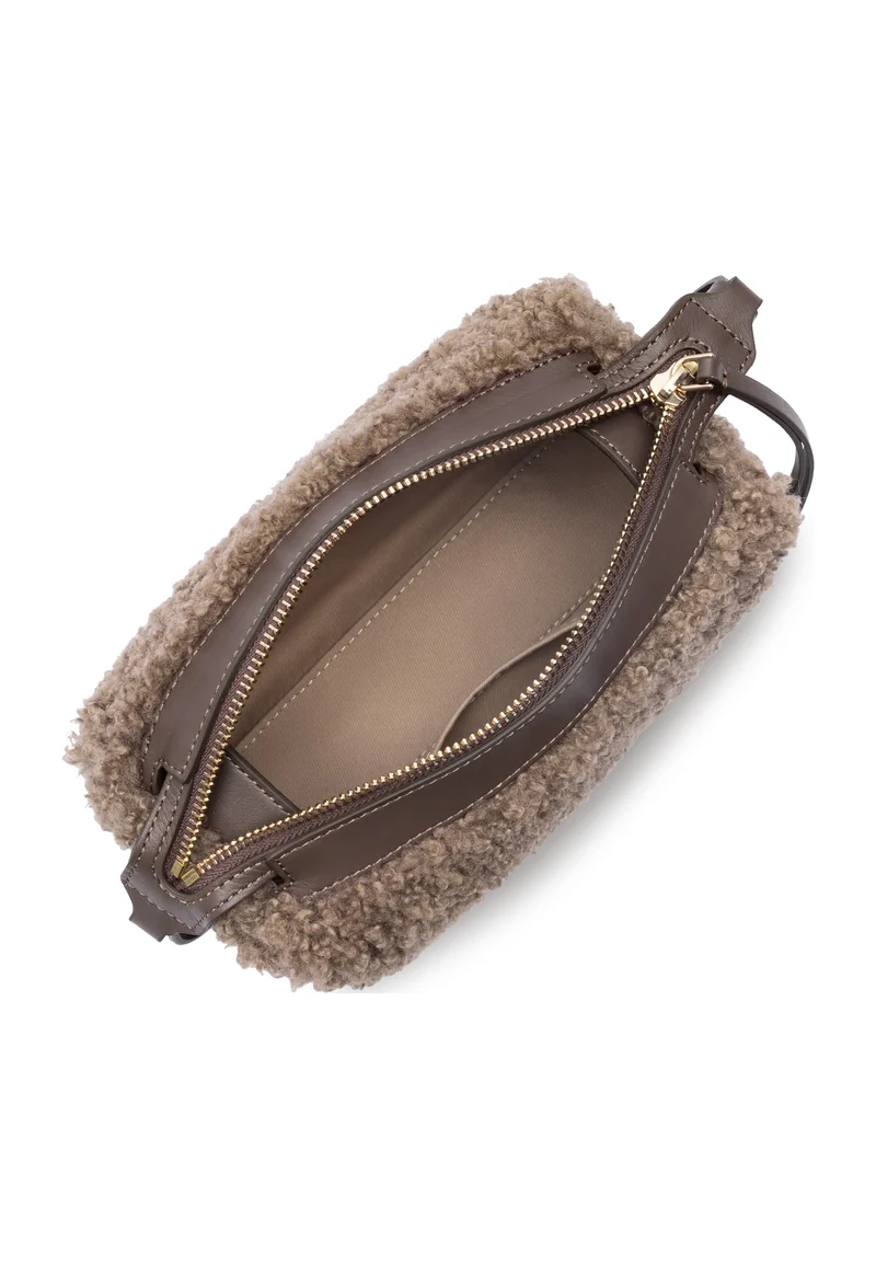 Lancaster Sac rectangle Zippé S Moumoute Marron