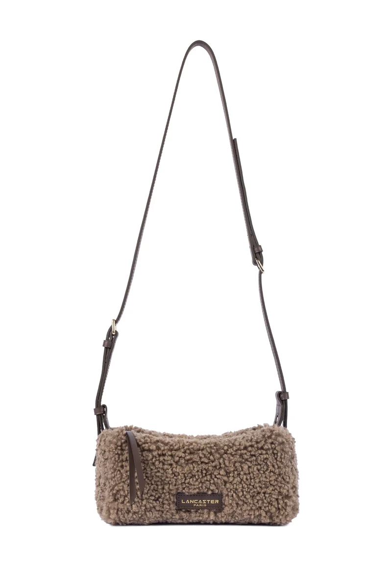 Lancaster Sac rectangle Zippé S Moumoute Marron