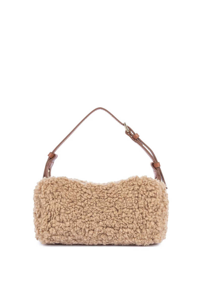 Lancaster Sac rectangle Zippé S Moumoute Cognac