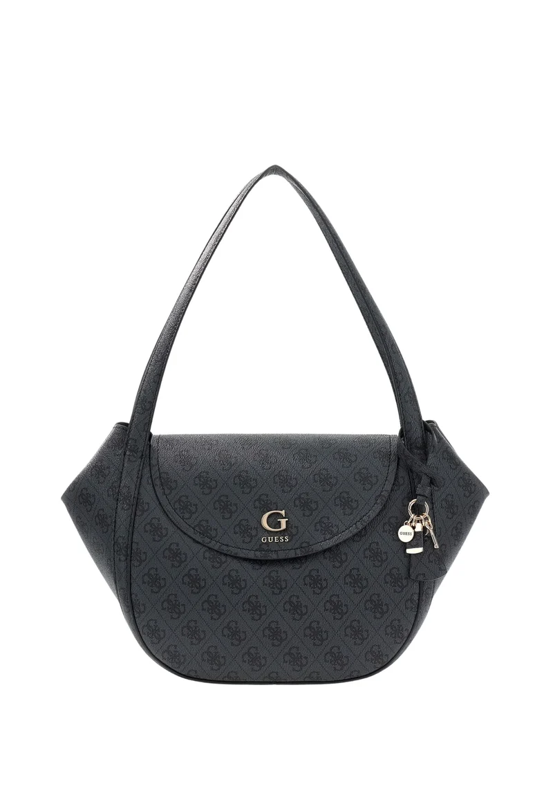 Guess Sac à Rabat Coleen Monogramme Coal Logo