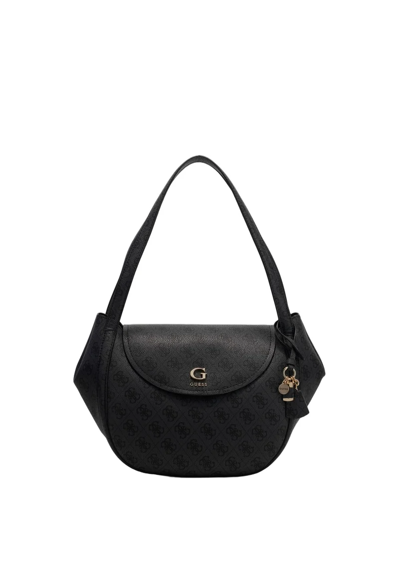 Guess Sac à Rabat Coleen Monogramme Coal Logo