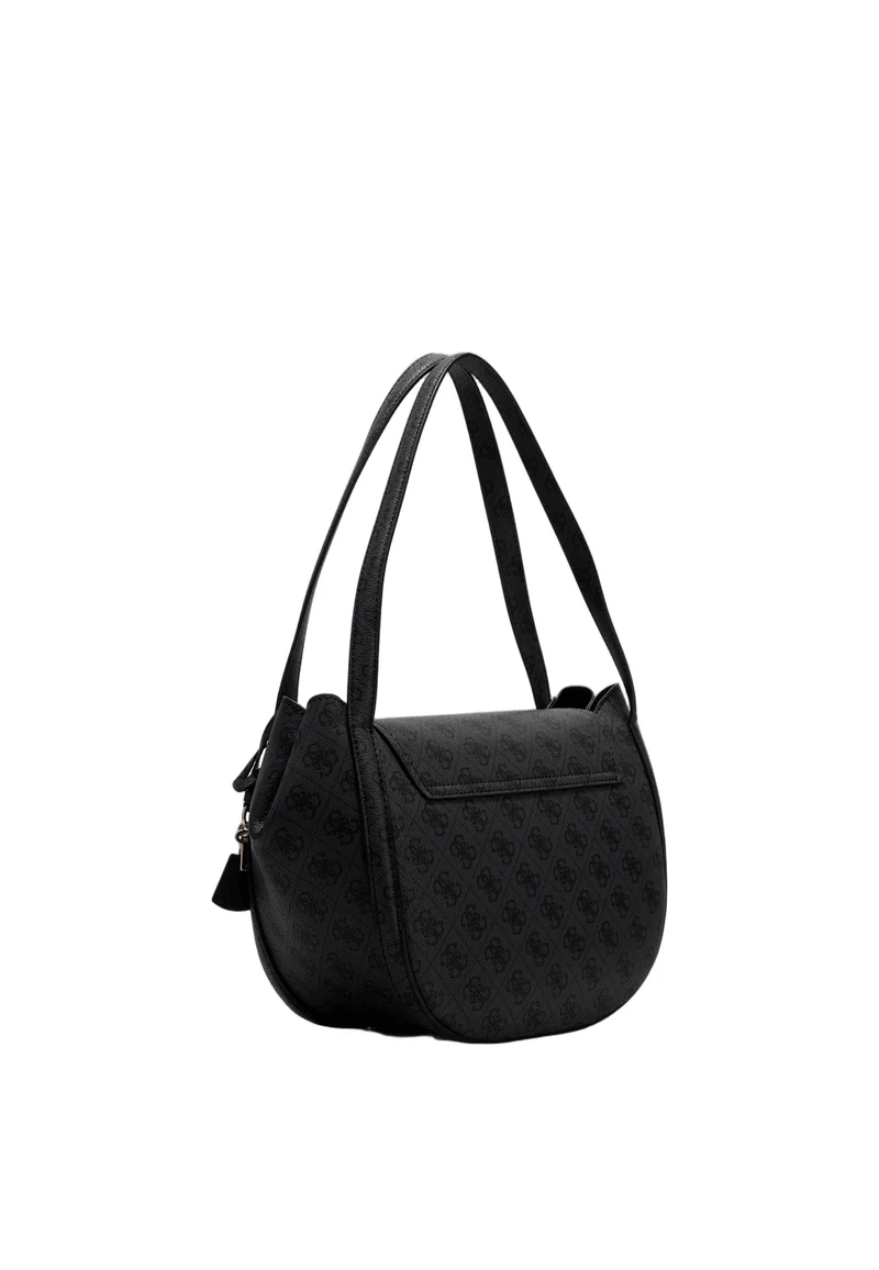 Guess Sac à Rabat Coleen Monogramme Coal Logo
