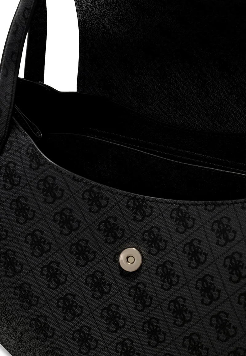 Guess Sac à Rabat Coleen Monogramme Coal Logo