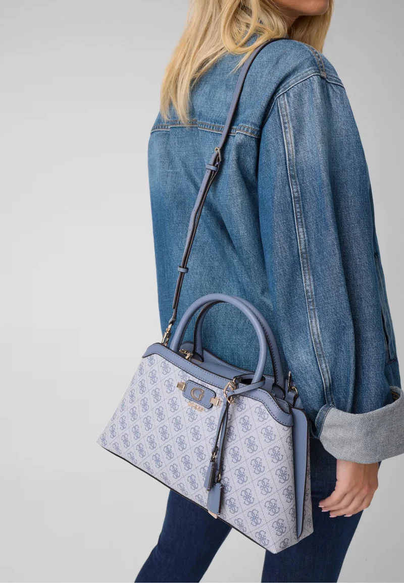 Guess Sac à Main Lindsey Slate Logo