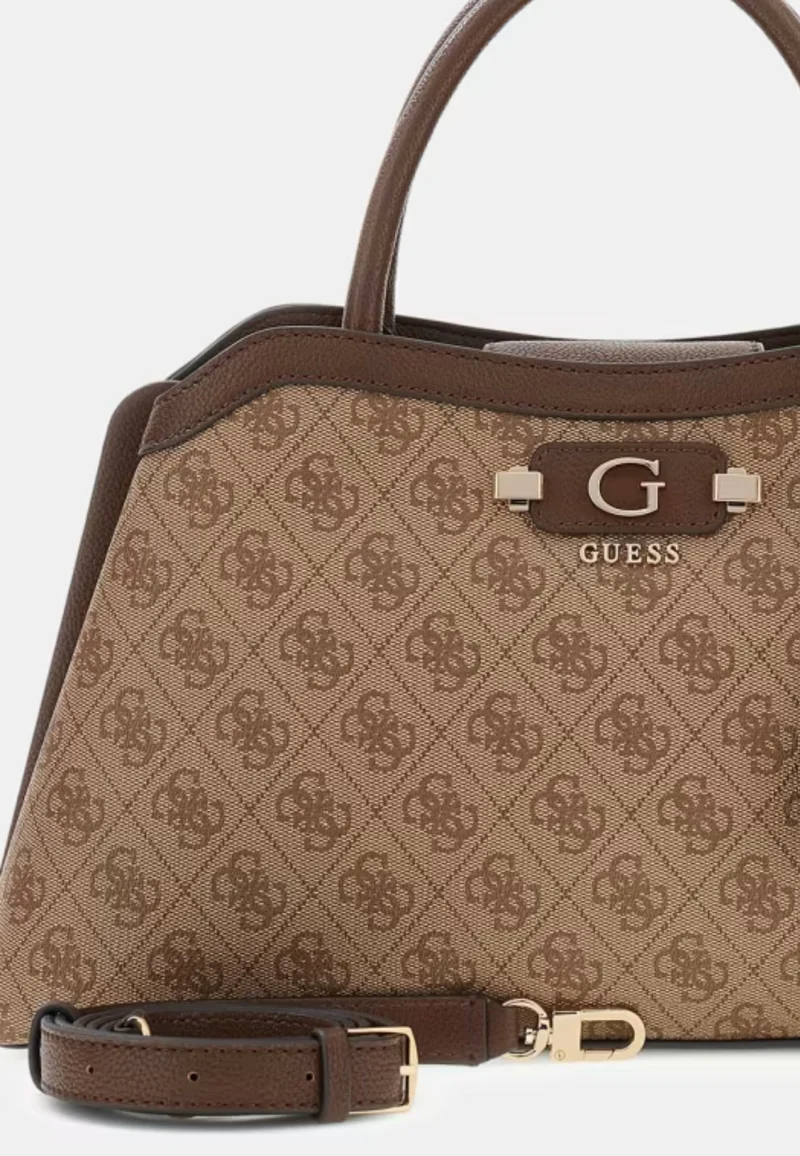 Guess Sac à Main Lindsey Latte Logo