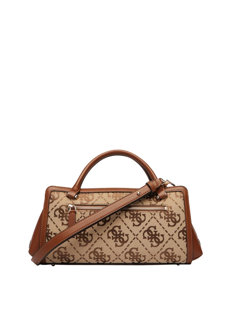 Guess Sac à Main Audrey Petit Monogramme Latte Logo