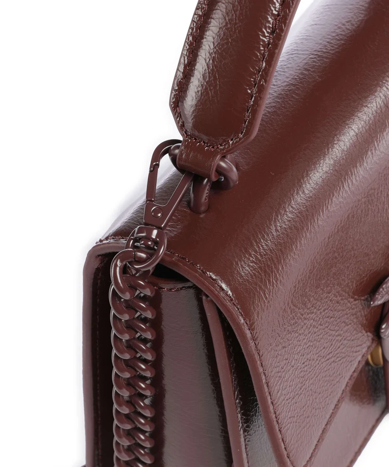 Pinko Love One Mini Sac à main burgundy wine