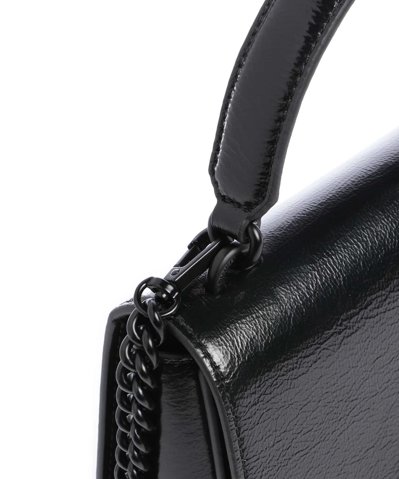 Pinko Love One Classic Sac à main nero limousine block color
