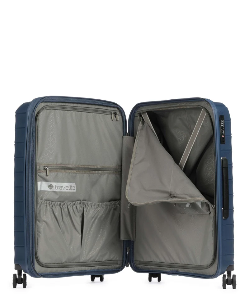 Travelite Mooby Set de valise (4 roues) marine