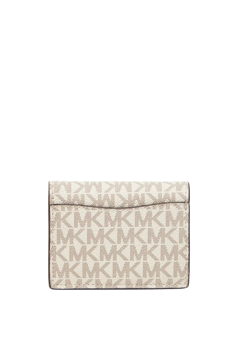 Michael Kors Petit portefeuille Hamilton Moderne Beige