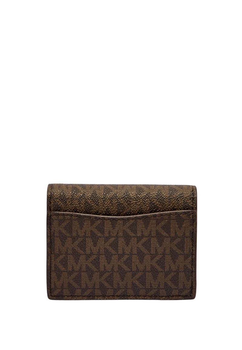 Michael Kors Petit portefeuille Hamilton Moderne Marron