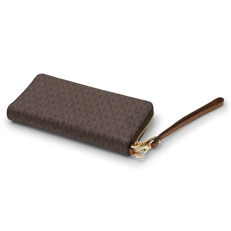 Michael Kors Porte monnaie / billet Jet Set Marron