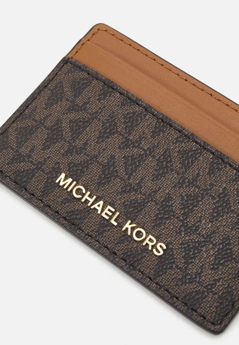Michael Kors Porte-cartes Jet Set Marron