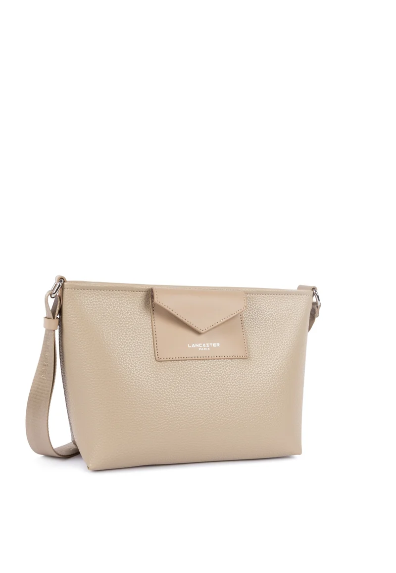 Lancaster Sac trotteur Zippé Maya Double KBA Beige Foncé