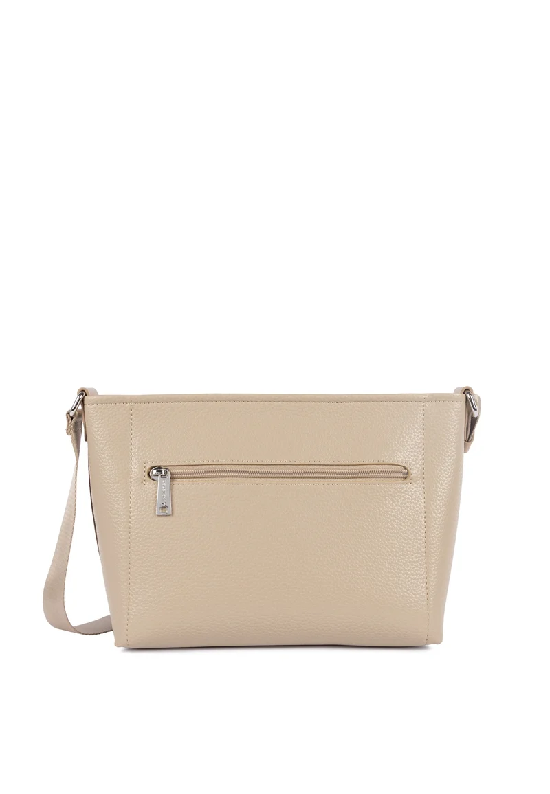 Lancaster Sac trotteur Zippé Maya Double KBA Beige Foncé