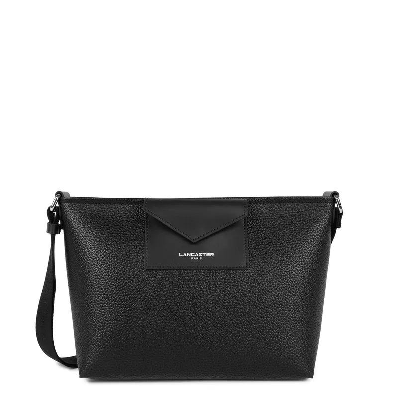 Lancaster Sac trotteur Zippé Maya Double KBA Noir