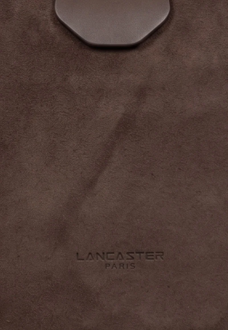 Lancaster Sac à main Aimantée M Suède Ida Marron