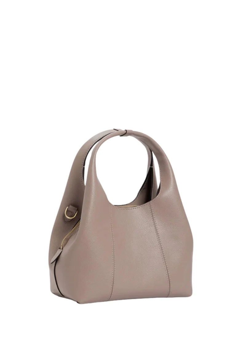 Le Tanneur Petit Sac à main Juliette Gris Fossile