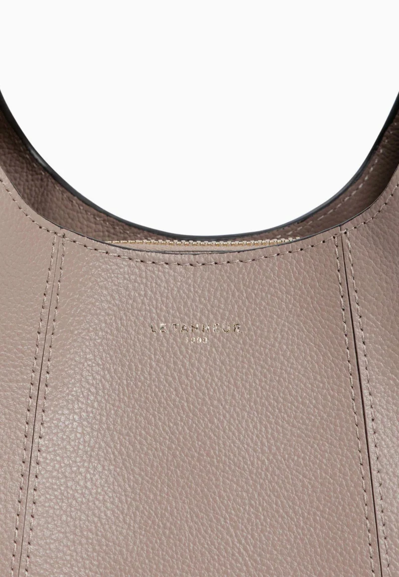 Le Tanneur Petit Sac à main Juliette Gris Fossile