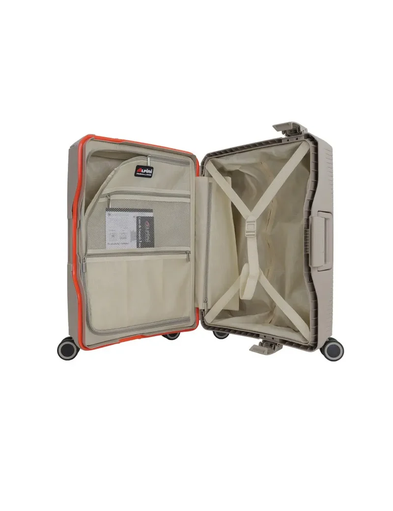 Valise Trolley grande taille 77 cm Laitone Alpini Beige