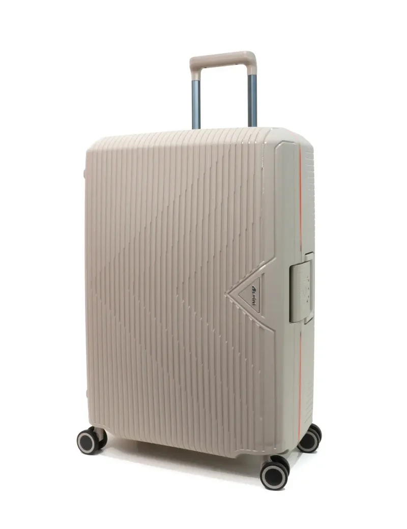 Valise Trolley Moyenne taille 67 cm Laitone Alpini Beige