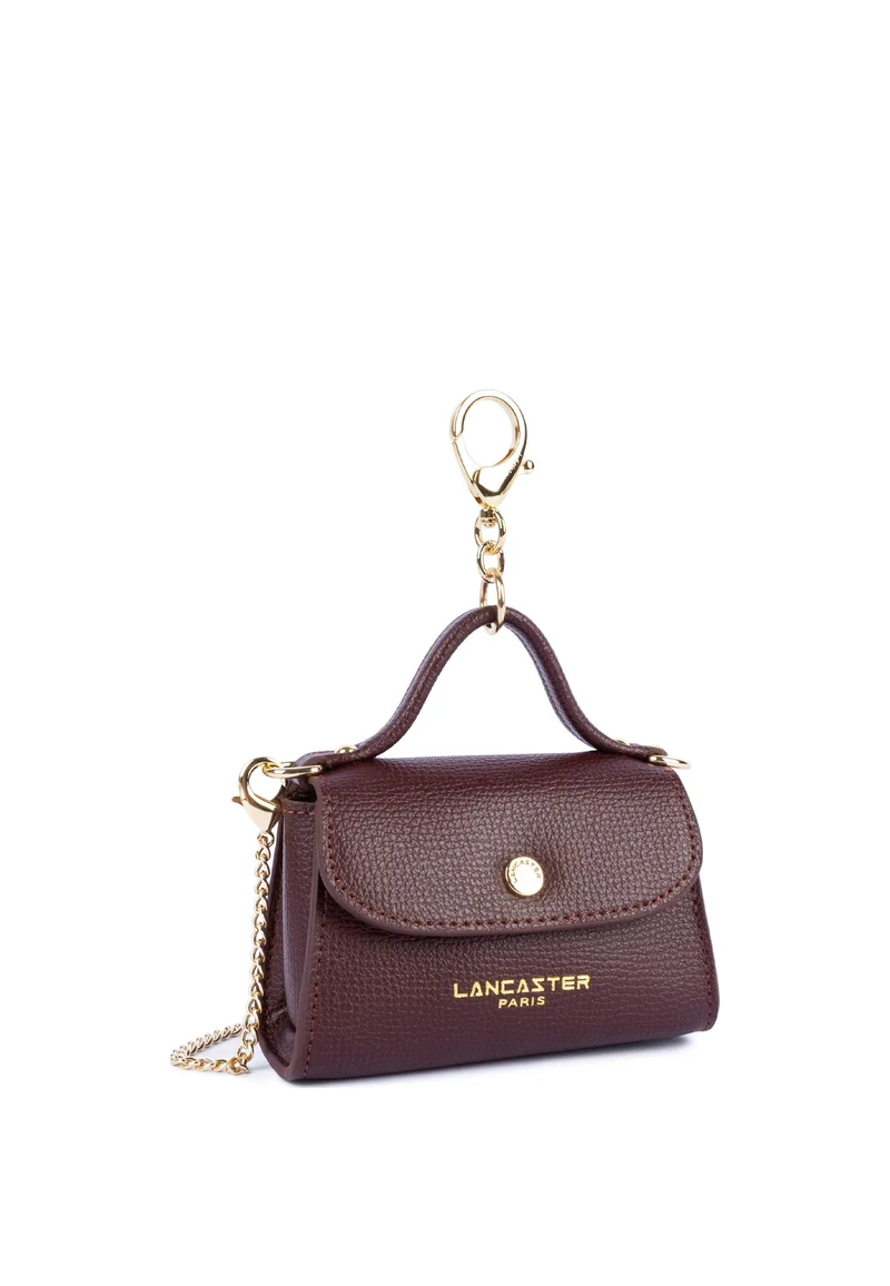 Lancaster Porte-monnaie A rabat avec pression Nano Sierra PM Bordeaux foncé