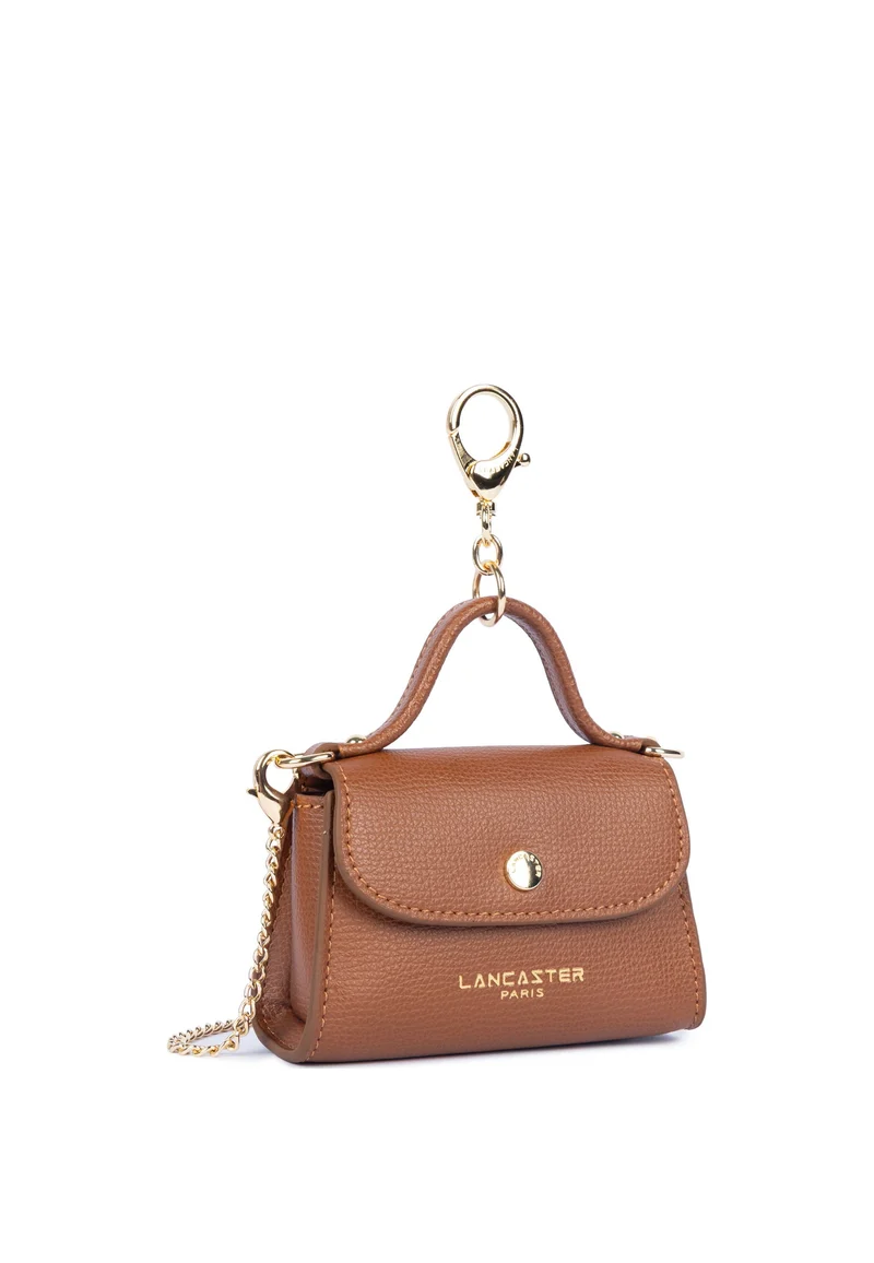 Lancaster Porte-monnaie A rabat avec pression Nano Sierra PM Camel