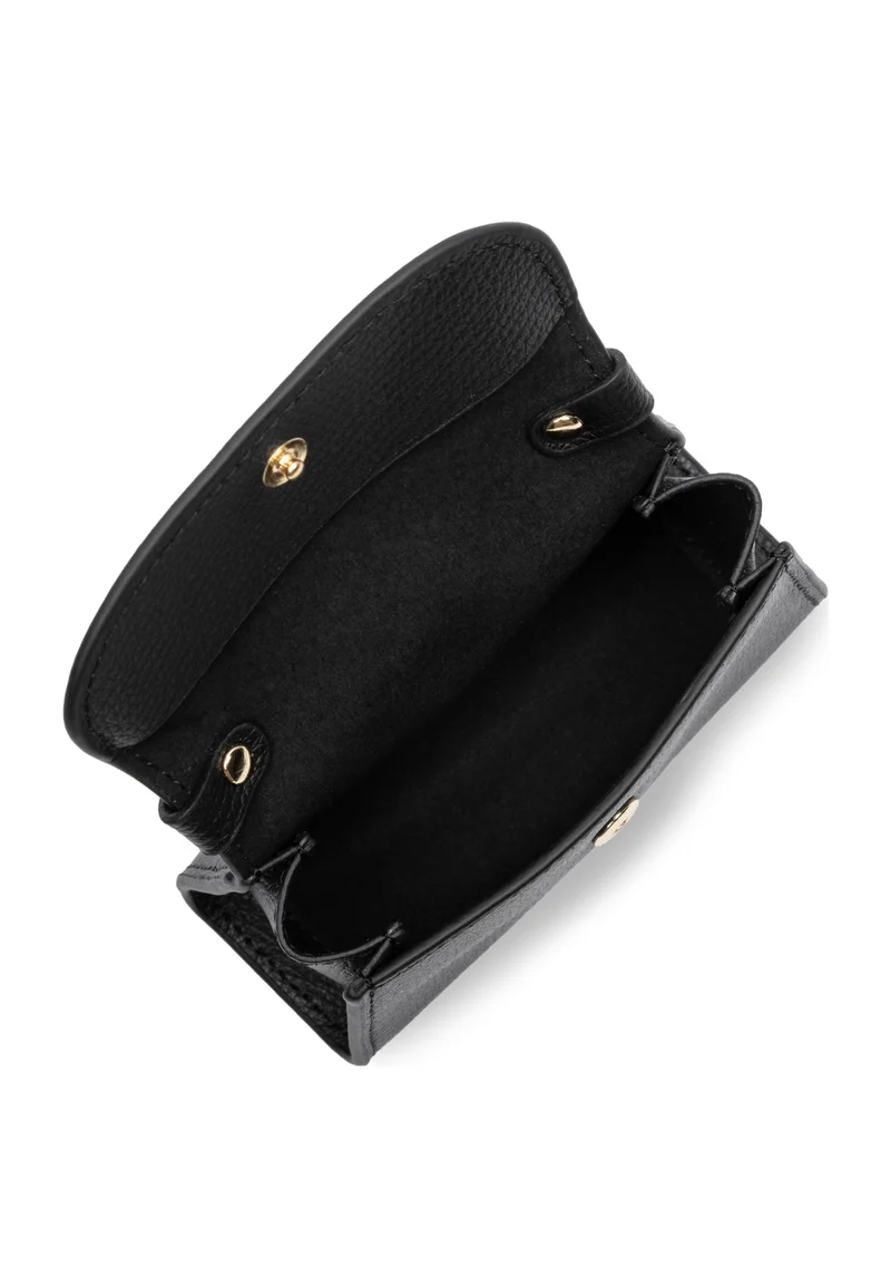 Lancaster Porte-monnaie A rabat avec pression Nano Sierra PM Noir