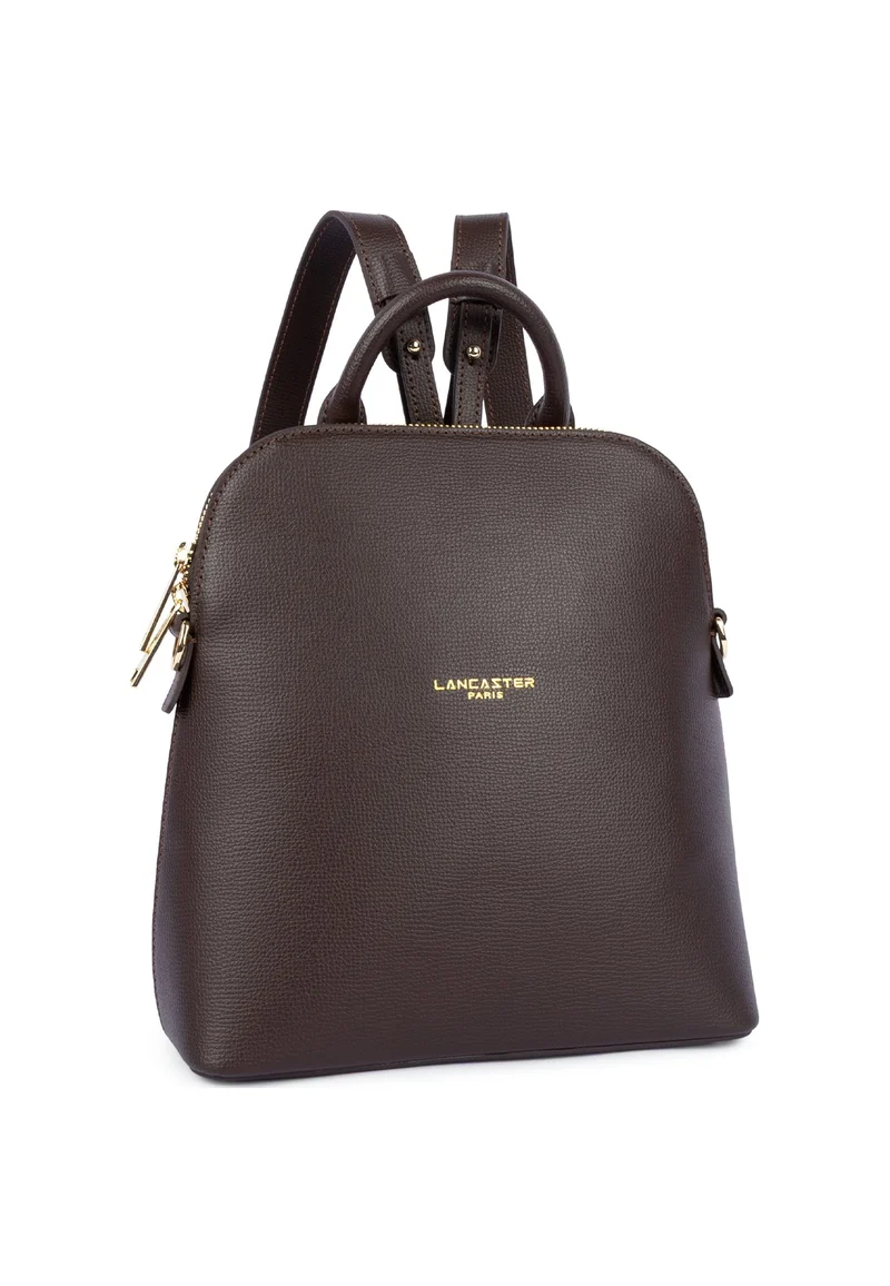Lancaster Sac à dos Zippé Sierra Jia Marron Foncé