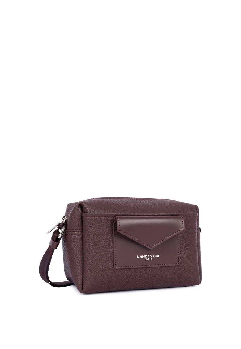 Lancaster Sac trotteur Zippé S Maya Double KBA Bordeaux foncé