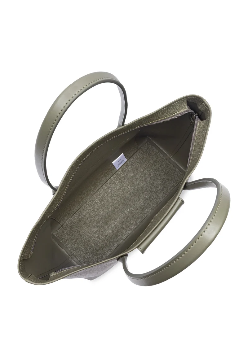 Lancaster Sac cabas épaule Zippé Maya Double KBA Kaki