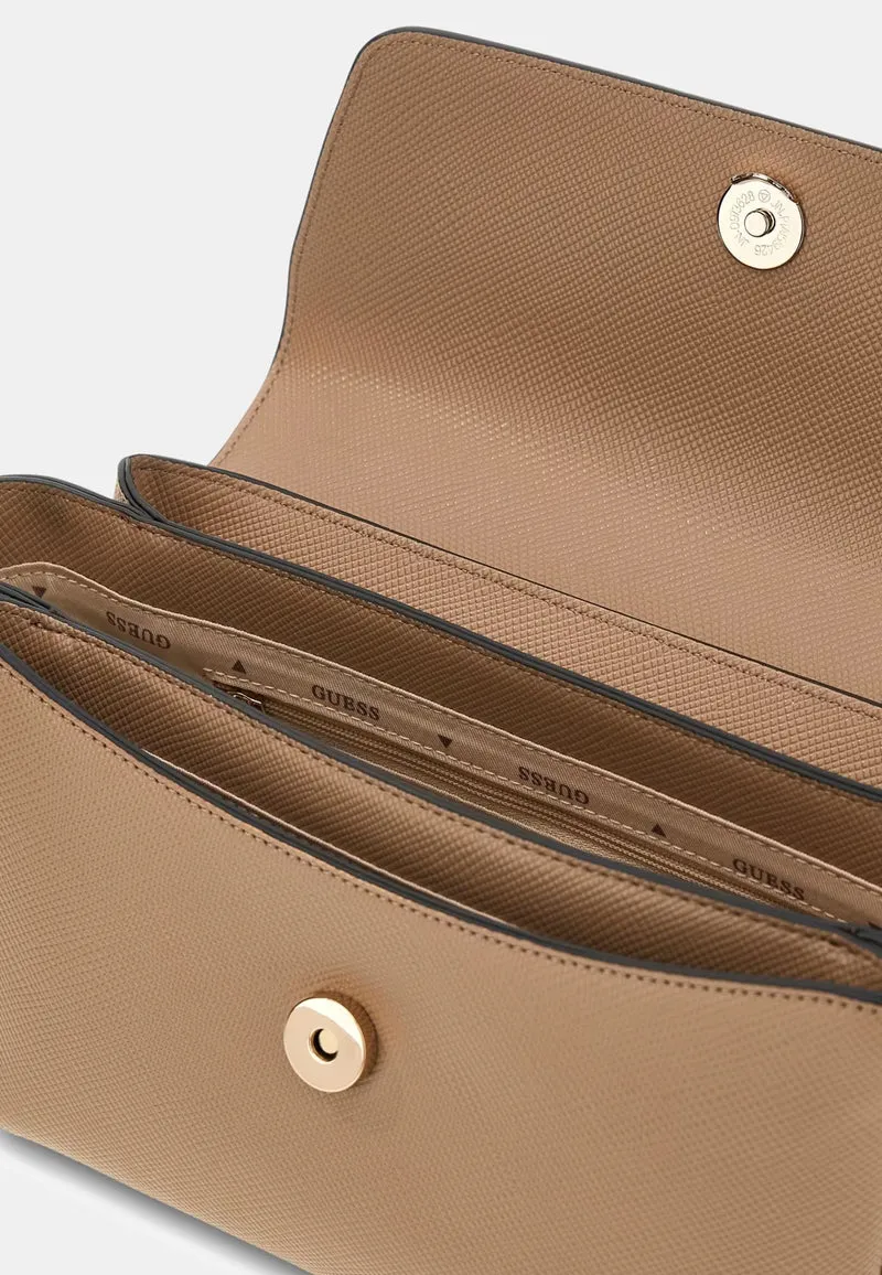 Guess Sac à Rabat Gilda Beige