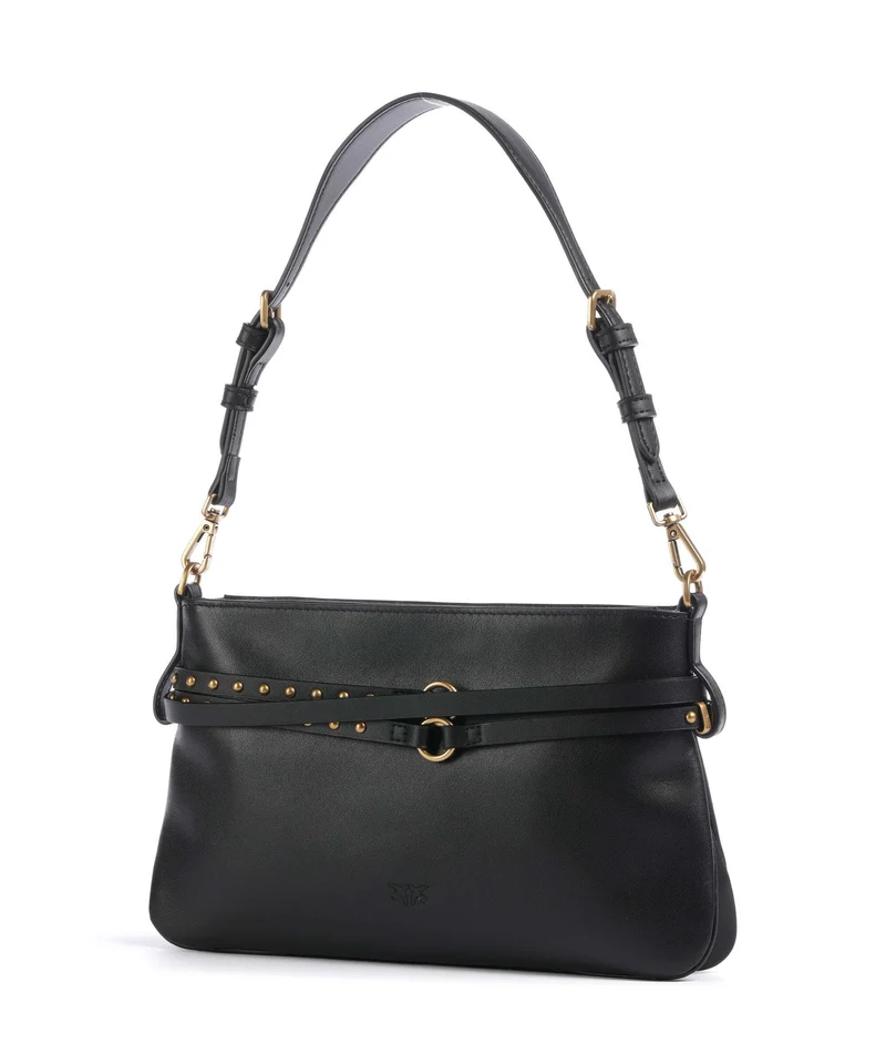 Pinko Belt Mini Sac porté épaule nero/antique gold
