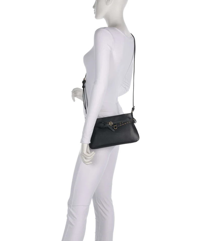 Pinko Belt Mini Sac porté épaule nero/antique gold